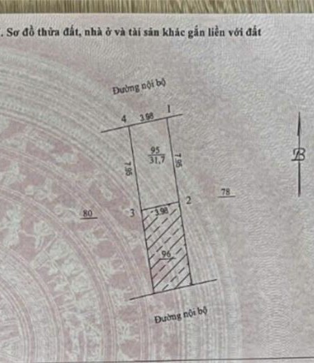 bán 32m2 đất phân lô đường oto vào nhà giá 5.650 tỷ gần trường công nghiệp khu B