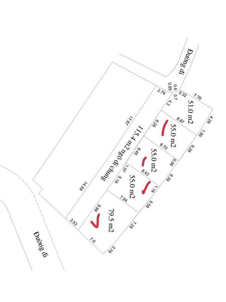Bán đất 55m2 mặt tiền 6m đường oto tại Phúc Lý gần uỷ ban Quận Bắc Từ Liễm cũ giá đầu tư 