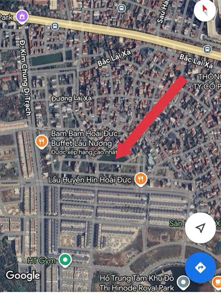 90m2 đất DV Thăng Long 9 Lai Xá View hồ xây văn phòng ccmn siêu vip giá hơn 15 tỷ