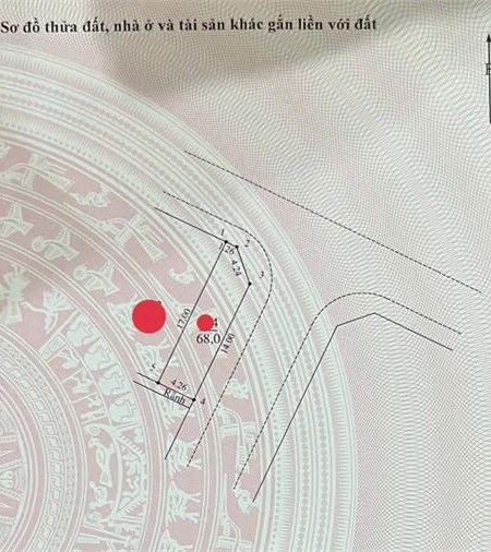 68m2 đất Lô góc 3 mặt thoáng View Hồ tại DV Thăng Long 9 Lai Xá giá hơn 12 tỷ